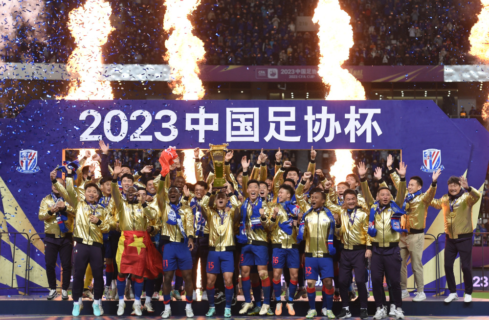 3-2，2-0！足协杯8强出炉，申花爆发，西海岸历史首进